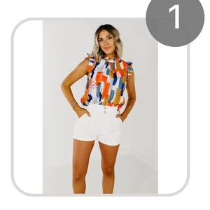 Mod Boutique - Women’s Gordo Flutter Sleeve Top